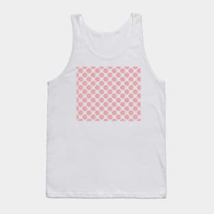 Pink Concha Pan Dulce (Mexican Sweet Bread Pattern) Tank Top